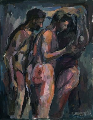 Andrzej Wawrzyniak - Drie mannen - studie kopen? Bied vanaf 75!