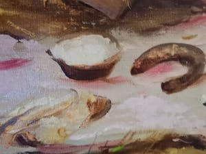 Niet of onleesbaar gesigneerd - Picknick in een korenveld kopen? Bied vanaf 1!