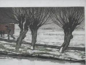 Tjeerd Bottema - Winter in de polder kopen? Bied vanaf 75!