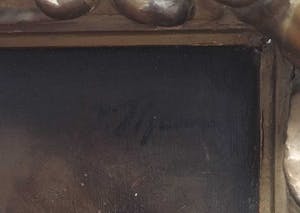 Jan Theuns - Olieverf op paneel, Man met pijp - Ingelijst kopen? Bied vanaf 100!