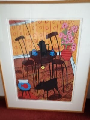 Peter Bastiaanssen - "dog life" groot werk kopen? Bied vanaf 90!