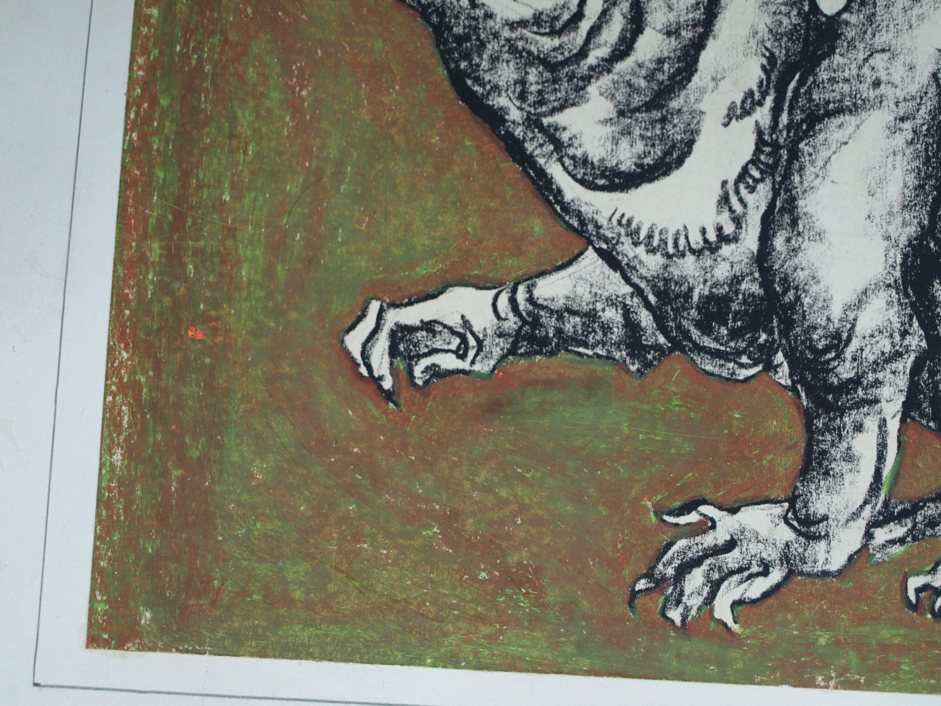 Klaas Pijlman - Fantasiedieren - 3 Tekeningen + 1 Pastel – 1972 kopen? Bied vanaf 35!
