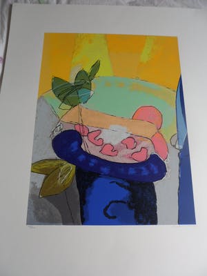Henk van Vessem - Zeefdruk, Titel, Greece Suite I kopen? Bied vanaf 40!