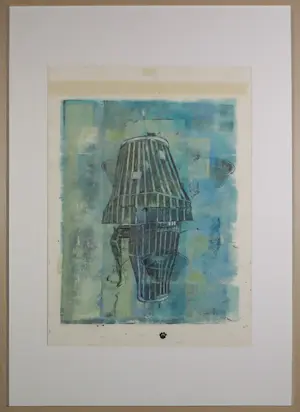 Buy Sophie Mellema - Lot van 7 werken op papier in diverse technieken - Ingelijst? Bid from 60!