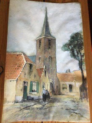 Jan van der Linde - Kerk in dorp kopen? Bied vanaf 90!