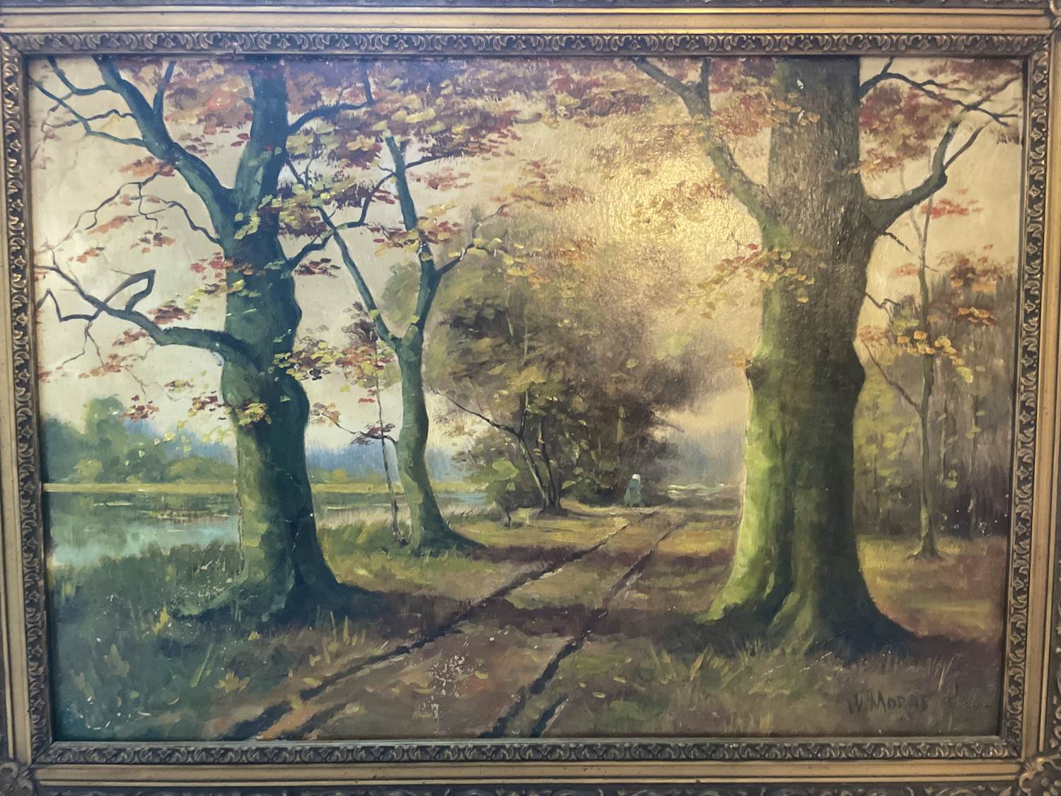 Walter Moras - Autumnal Lane verkocht voor € 100!