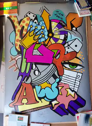CRASH - John Matos aka CRASH - Tick Tock verkauft für € 75!