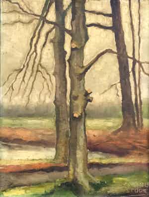 Mar Diemel - C4339 - Studie naar bomen verkocht voor € 50!