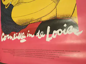 Corneille - Corneille in de Looier | Zeer groot formaat affiche kopen? Bied vanaf 50!