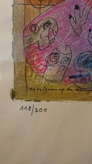 Paul Snoek (ps.) - hand coloured screen kopen? Bied vanaf 100!