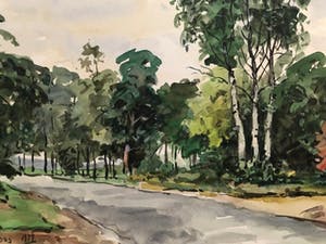 Clement Bezemer - zicht op Mastbos kopen? Bied vanaf 35!