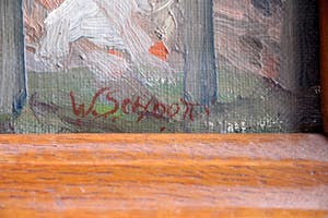 Niet of onleesbaar gesigneerd - W. Schoot ? kopen? Bied vanaf 1!