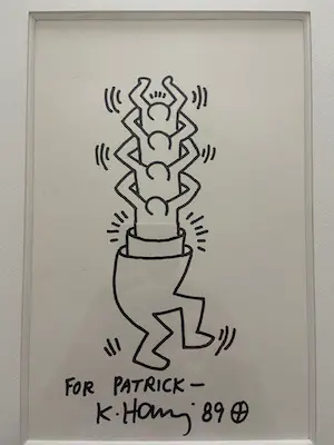 Keith Haring - For Patrick kopen? Bied vanaf 16000!