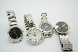 54 - Diveren Stalen Herenpolshorloges met band Seiko/Dakota/Karlsson/Sector kopen? Bied vanaf 15!