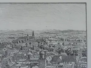 Stefan Bleekrode - Lithografie "Krakau" kaufen? Bieten Sie von 185!