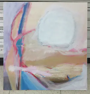 Cobi Nieuwstad - Acryl op doek, Pain-t 1 kopen? Bied vanaf 1!