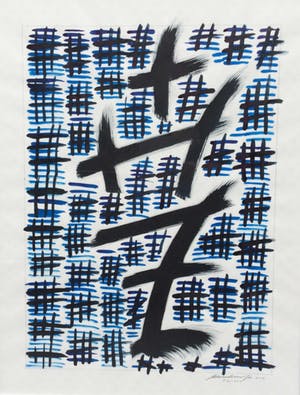 Jan Schoonhoven Jr. - C3943 - Abstracte voorstelling kopen? Bied vanaf 200!