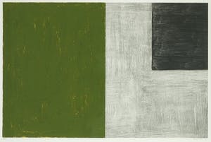 Bert Loerakker - Zeefdruk, Zonder titel - Ingelijst kopen? Bied vanaf 50!