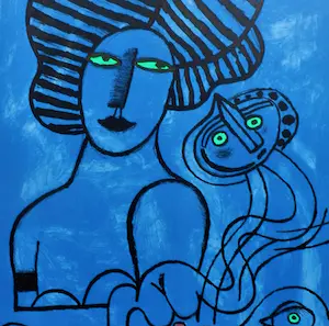 Corneille - Kleurenlitho IMAGE DU PARADIS uit 1998 kopen? Bied vanaf 1!