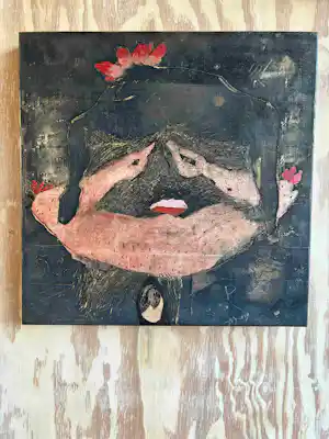 Michel van Overbeeke - geen titel vendu pour 75€ !