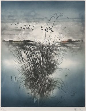 France Hilon - Ets, Zonder titel- Ingelijst kopen? Bied vanaf 1!