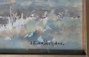 Jan van der Heijden - Plasgezicht. Boerderij. Roeiboot. kopen? Bied vanaf 69!