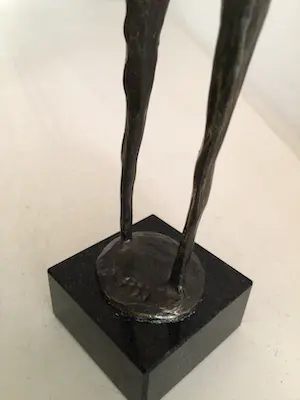 Corry Ammerlaan - Sculptuur “ DANK “. Gesigneerd kopen? Bied vanaf 1!