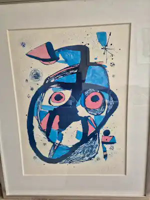 Joan Miro - Zonder titel vendu pour 1500€ !