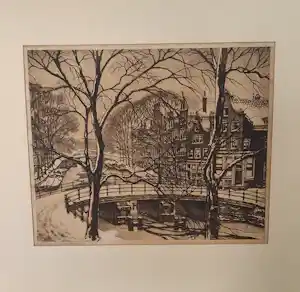Cornelis Brandenburg - Brouwersgracht in de winter kaufen? Bieten Sie von 60!