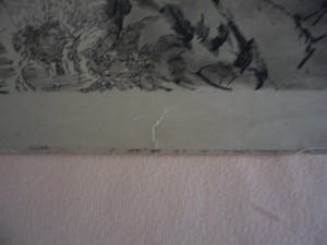 Wilhelmina van Oranje-Nassau - , Berglandschap, Litho uit 1933. kopen? Bied vanaf 60!