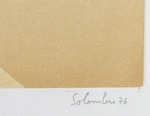 Jean Solombre - Aquatint, Terre et chemin du printemps kopen? Bied vanaf 35!