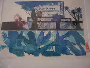 Sylvia Oudkerk - kleurenets - Titel, Tazacorte, ingelijst kopen? Bied vanaf 40!