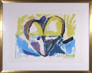 Jan Cremer - Zeefdruk, Tulipe du Nord - Ingelijst (Zeer Groot) kopen? Bied vanaf 350!