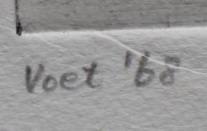 Wilfred Voet - Ets: "kamer met vissen" - 1968 kopen? Bied vanaf 49!