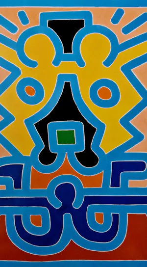 Keith Haring - Untitled 87 kopen? Bied vanaf 20!