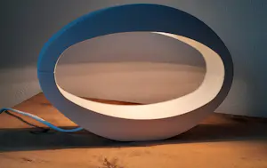 Philips - Iconische design tafellamp "Berio" in aluminium met witte coating kopen? Bied vanaf 100!