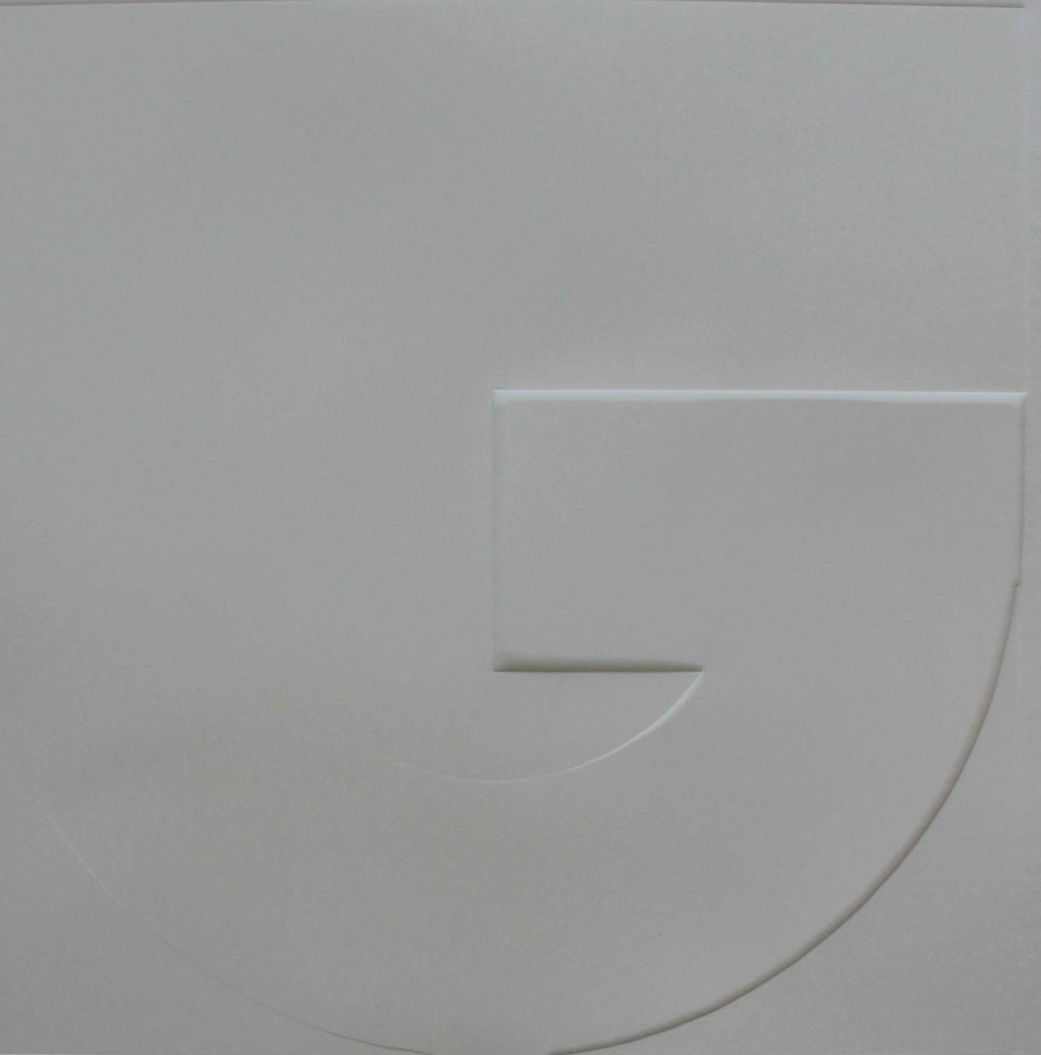 Harry van Kuyk - Reliëfdruk: Geometrische compositie verkocht voor € 195!