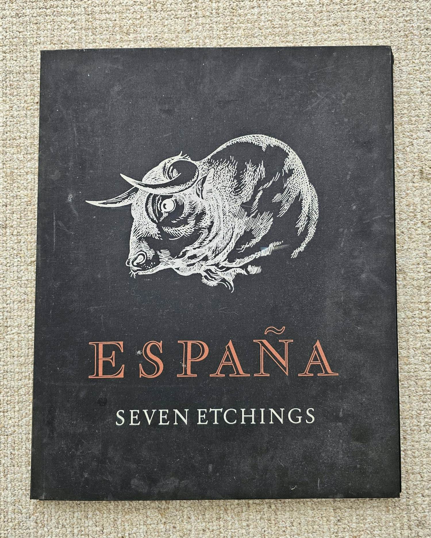 Dick Stolwijk - Espana Seven etchings - unieke uitgave verkocht voor € 25!