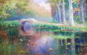 Jan Bleijs - Melkbrug bij `t Oude Hof te Bergen nh...... verkocht voor € 100!