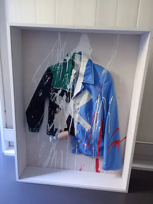 Anna Bonheur - Zonder titel (gemengde techniek met verlichting) kopen? Bied vanaf 80!