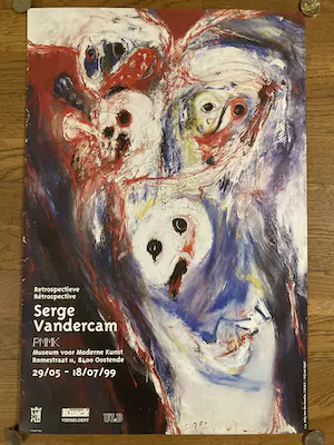 Niet of onleesbaar gesigneerd - Verzameling tentoonstellingsaffiches PMMK museum (11 x Corneille, Bogart, ...) kopen? Bied vanaf 1!