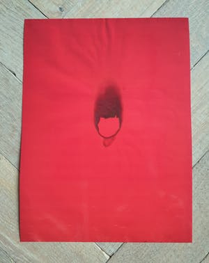 Bernard Aubertin - "Semena"- Verbrand papier (Pyrografie) - 2010 - Certificaat kopen? Bied vanaf 125!