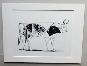Pablo Picasso - Le Taureau - etat 8 ( 1945 )- Lithographische afdruk uit 1986 kaufen? Bieten Sie von 95!