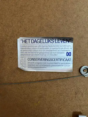 Peter Vos - Oude man met mussen kopen? Bied vanaf 75!