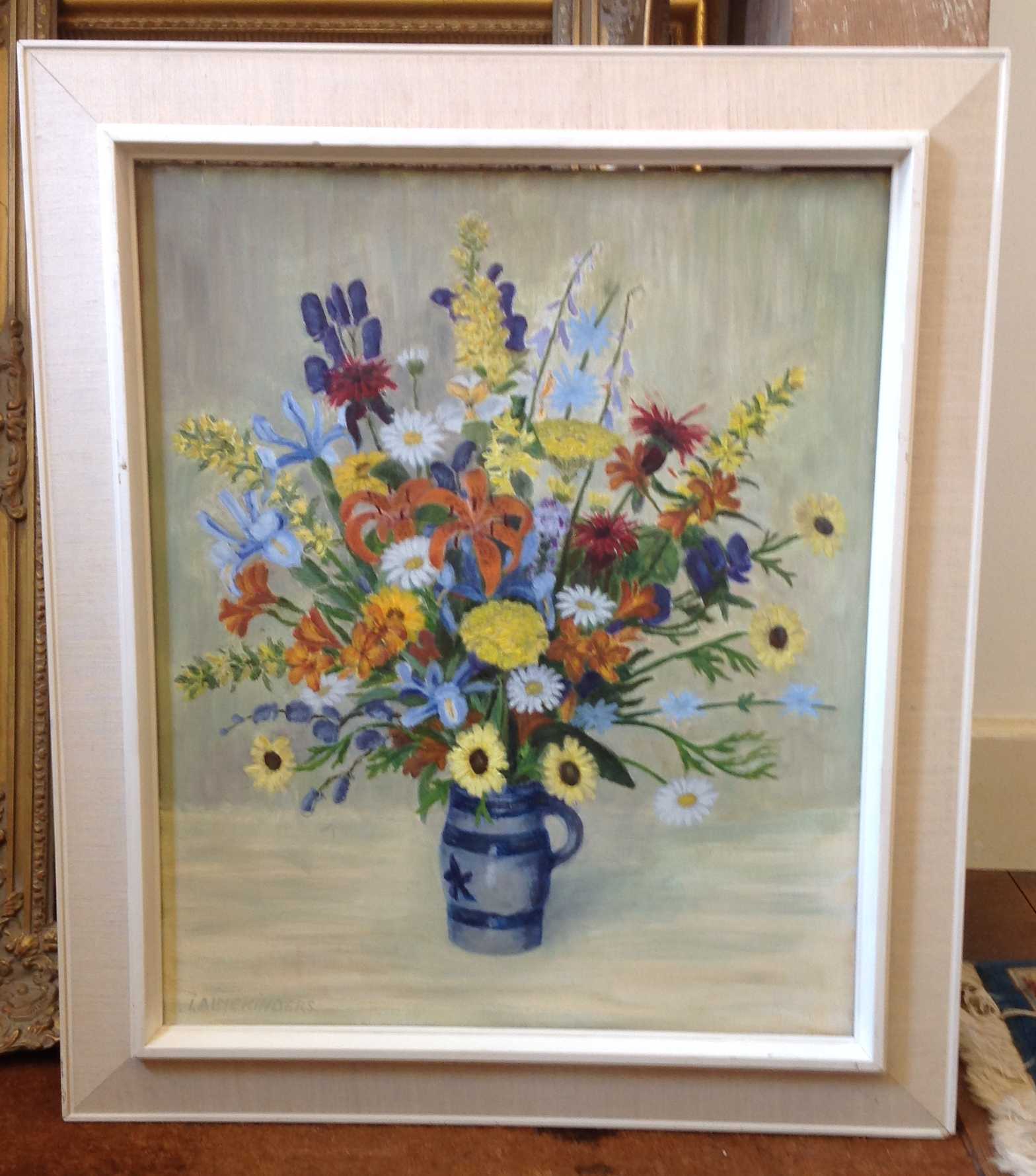 Niet of onleesbaar gesigneerd - c1860-1 - Bloemstilleven  kopen? Bied vanaf 1!