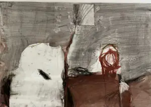 AcheterOtto Hetterscheid - Mixed Media - Origineel werk - juni1992? Enchérissez de 75!