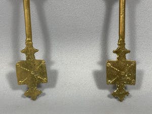 Dogon - two old Ethiopisch priest handcrosses - Ethiopia kopen? Bied vanaf 50!
