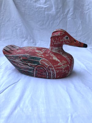 Curiosa - Antieke lokeenden en haas, Frankrijk 1920 - 1925 kopen? Bied vanaf 1!