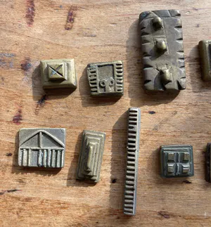 Ashanti - 12 mooie goudgewichtjes kopen? Bied vanaf 65!