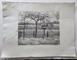 Aart van Dobbenburgh - Tuintje. 1932. kopen? Bied vanaf 20!